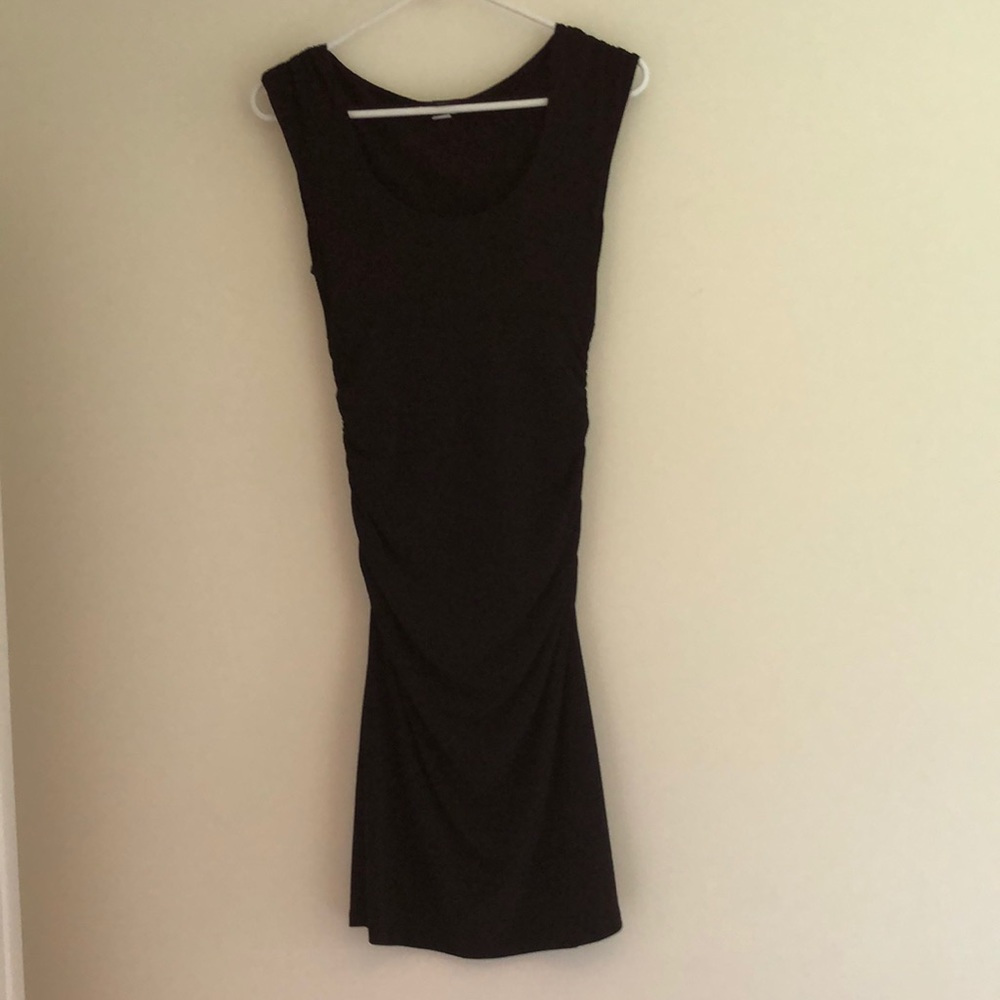Moda International Scoop Neck Little Black Dress